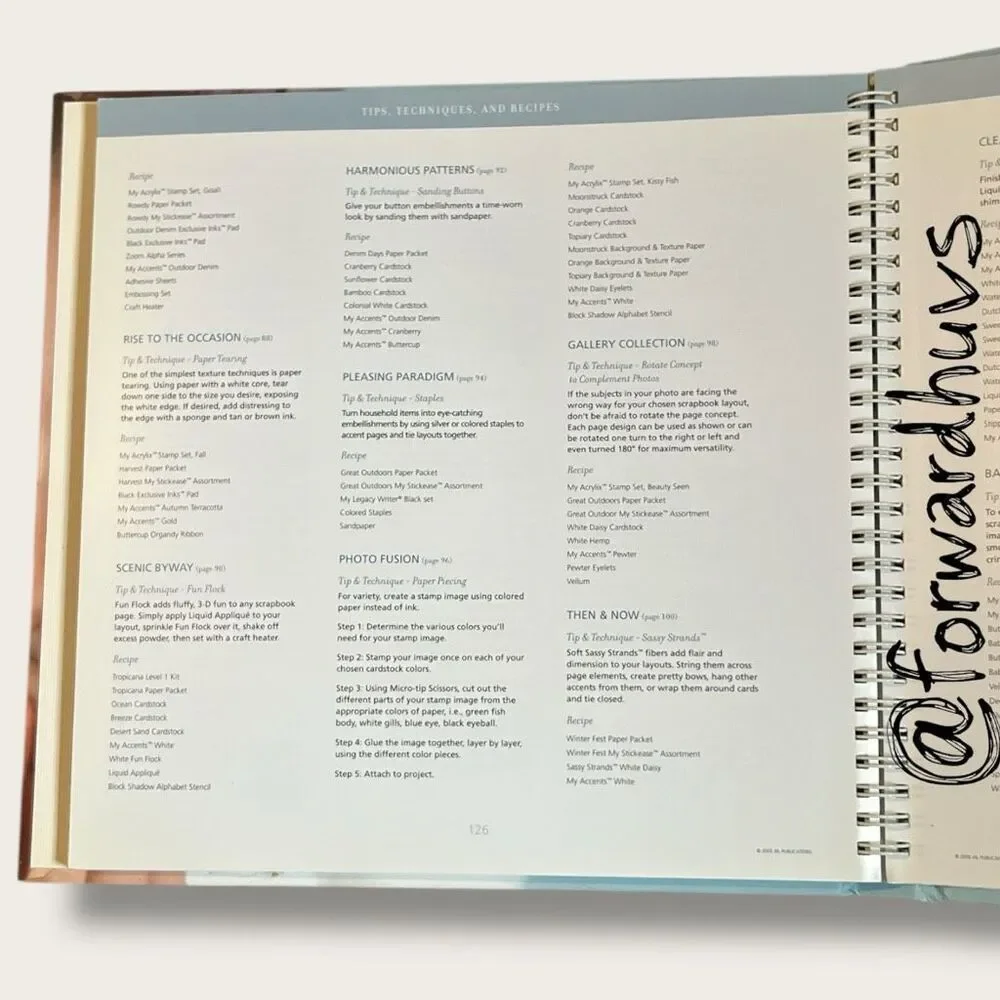 Cherish by Jeanette R. Lynton – 2005 Scrapbook Layout Guide – JRL Publications